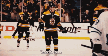 Boston Bruins Jake Debrusk GIF - Boston Bruins Jake Debrusk Whoa Its Loud GIFs