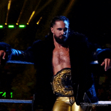 Seth Rollins World Heavyweight Champion GIF - Seth Rollins World Heavyweight Champion Mitb GIFs