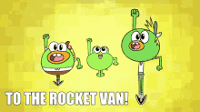 Rocket Van Breadwinners GIF - Rocket Van Breadwinners Buhdeuce GIFs