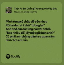 a green background with a spotify icon on it