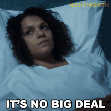 Its No Big Deal Ruby Mitchell GIF - Its No Big Deal Ruby Mitchell Wentworth GIFs