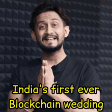 Digital Pratik India First Ever Blockchain Wedding GIF - Digital Pratik India First Ever Blockchain Wedding Blockchain Wedding GIFs