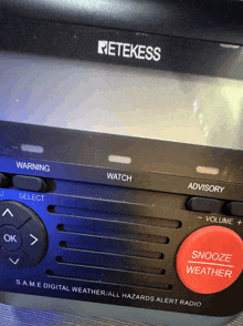 a rietkess digital weather / all hazards alert radio
