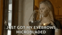 Eyebrows Microbladed Tattoo GIF - Eyebrows Microbladed Tattoo Face GIFs