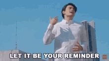 Let It Be Your Reminder Christian Bautista GIF - Let It Be Your Reminder Christian Bautista We Are Here Song GIFs