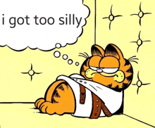 Garfield I Got Too Silly GIF - Garfield I Got Too Silly Garfield I Got Too Silly GIFs