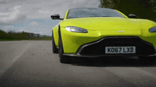 Aston Martin Vantage Sports Car GIF - Aston Martin Vantage Sports Car Driving GIFs