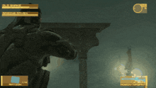 a screenshot of a video game with the name old snake on it