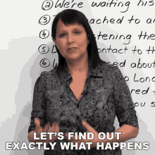 Lets Find Out Exactly What Happens Rebecca GIF - Lets Find Out Exactly What Happens Rebecca Engvid GIFs