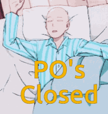 Pos Closed Saitama GIF - Pos Closed Saitama One Punch Man GIFs