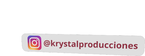 Krystal Krystal Producciones Sticker - Krystal Krystal Producciones Krystal Producciones Culiacan Stickers