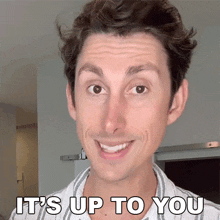 It'S Up To You Maclen Stanley GIF - It'S Up To You Maclen Stanley The Law Says What GIFs