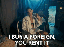 I Buy A Foreign You Rent It Danielle Leigh Curiel GIF