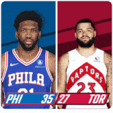 Philadelphia 76ers (35) Vs. Toronto Raptors (27) First-second Period Break GIF - Nba Basketball Nba 2021 GIFs