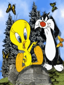 Silvester And GIF - Silvester And Tweety GIFs