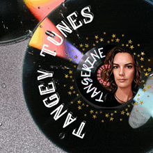 a cd with a picture of a woman on it that says tunes