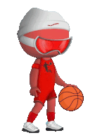 Aba Alien Basketball Sticker - Aba Alien Basketball Alienboy Aba Stickers