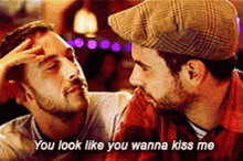 Kiss Gay GIF - Kiss Gay You Look Like You Wanna Kiss Me GIFs