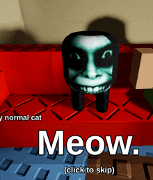 a screenshot of a game called meow