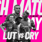 Luton Town F.C. Vs. Crystal Palace F.C. Pre Game GIF - Soccer Epl English Premier League GIFs