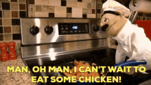 Sml Braxton GIF - Sml Braxton Man Oh Man I Cant Wait To Eat Some Chicken GIFs