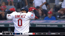 Andres Gimenez Cleveland Guardians GIF - Andres Gimenez Cleveland Guardians GIFs