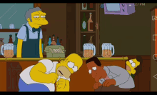 The Simpsons Nervoso GIF - The Simpsons Nervoso Moe GIFs