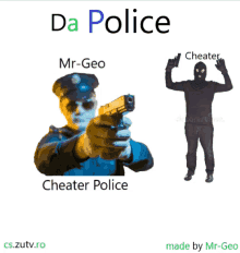 Cheating Police GIF