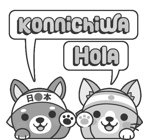 Konnichiwa Sticker