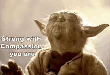 Yoda Compassion GIF - Yoda Compassion Medical Medium GIFs
