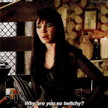 why are you so twitchy whats wrong with you kenzi lost girl