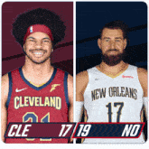Cleveland Cavaliers (17) Vs. New Orleans Pelicans (19) First-second Period Break GIF - Nba Basketball Nba 2021 GIFs