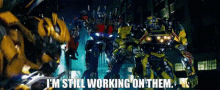 Transformers Ratchet GIF - Transformers Ratchet Im Still Working On Them GIFs