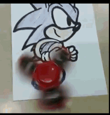 Sonic The Headgehog Spinning GIF - Sonic The Headgehog Spinning Fidget Spinner GIFs