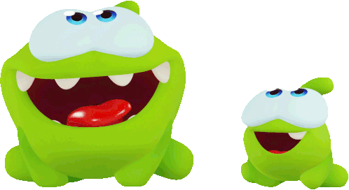 Cut the Rope - Create an Om Nom Figure