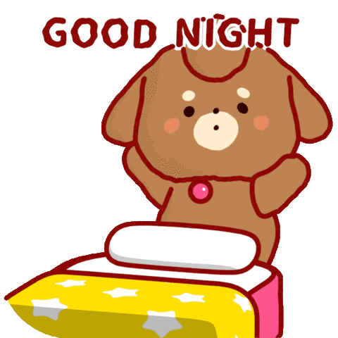 Good Night Bedroom Sticker - Good Night Bedroom Nighty Nights Stickers
