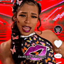 bianca belair i am the est of this party wwe