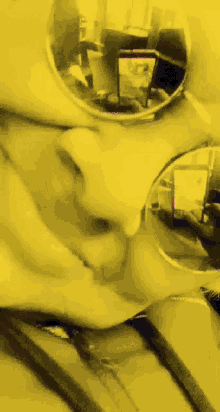 selfie old man shades lights