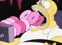 Another One GIF - Anotherone Donuts Homer GIFs