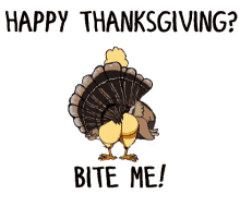 happy thanksgiving happy dinner turkey dance