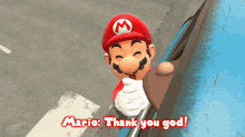 Smg4 Mario GIF - Smg4 Mario Thank You God GIFs
