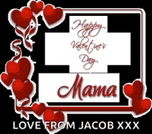 Happy Valentines Day Mama GIF - Happy Valentines Day Mama Heart GIFs