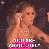 You Are Absolutely Brilliant At It Amanda Holden GIF