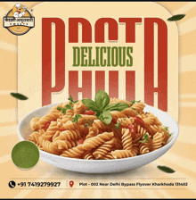 an advertisement for a restaurant that says not delicious philla