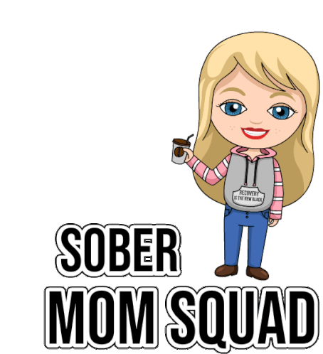 Sober Life Sober Movement Sticker - Sober Life Sober Movement Sober Mom Stickers