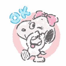 Snoopy Ok GIF - Snoopy Ok GIFs
