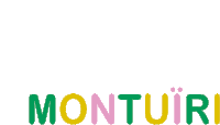 Montuiri Letters Sticker - Montuiri Letters Stickers