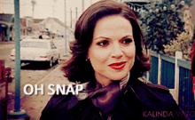 Once Upon A Time Regina Mills GIF - Once Upon A Time Regina Mills Oh Snap GIFs