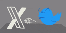 Twitter Vs X Twitter Bird GIF - Twitter Vs X Twitter Bird GIFs