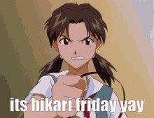 Hikari Friday Hikari Eva GIF